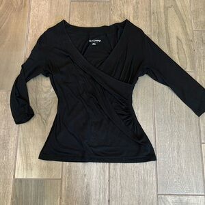 Black 3/4 Sleeve Top